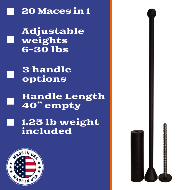 Perfect Mace Kit Inventory Adjustable Maces – Adex Clubs & Maces